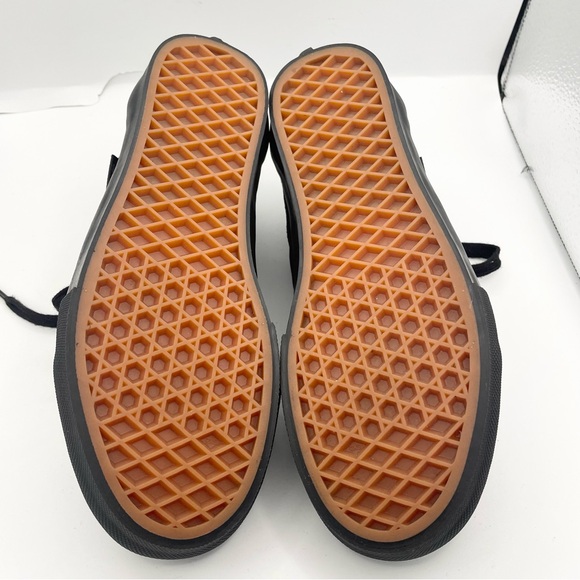 VANS unisex old skool classic skate black canvas sneakers - Picture 13 of 15